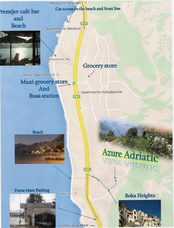 Апартаменти Azure Adriatic Котор Номер фото